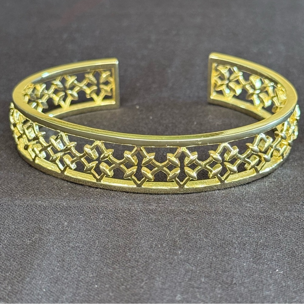 Gold Tone Narrow Cuff - NWD